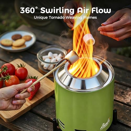 Tabletop Fire Pit Small Table Top Firepit Outdoor Smokeless Firepit Patio - Image 2