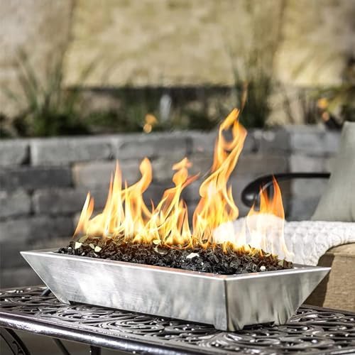 Mr. Fireglass 10 lb High Luster Fire Glass, 1/4 Inch Reflective Onyx Black - Image 5