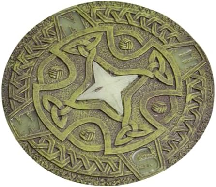 Kunovo Glowing Stepping Stone for Garden, Eco-Friendly Resinous Pavers for Flower Bed Path Walkway Decorative, Dimensional Retro Element Yard Lawn Décor (Size : Style1), 58741 by Kunovo