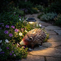14.17" Iron Hedgehog Statue Garden Outdoor Sculpture Home Patio by Unknown