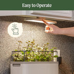 Vego Garden Grow Lights for Indoor Plants, Full Spectrum LED Grow Light with Customized 5 Modes for Seed Starting, Leafy, Herbs, Fruits & Microgreens, 4 Packs - Image 4