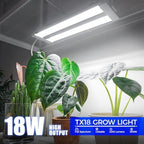 Barrina TX72 4FT Grow Light for Indoor Plants & TX18 1FT High PPFD 5000K Full Spectrum Grow Light Strip for Plant Shelves 4 Packs Bundle - Image 5