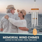 Woodstock Wind Chimes for Outside, Garden, Patio, Porch and Outdoor Decor (17") Gregorian Chimes Soprano Silver Wind Chime (GSS) - Image 5