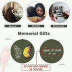 ASTARIN Sympathy Wind Chimes for Loss of Loved Ones Dad Mom, Memorial Wind Chimes Customizable, in Memory of Mother/Father, Remembrance Gifts(Produced in Texas) - Image 5
