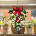 Mistletoe Acrylic Suncatcher - Image 4