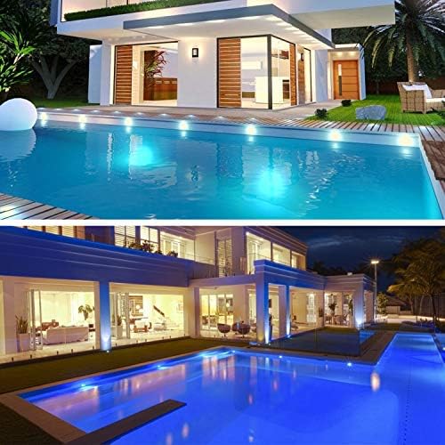 LED Landscape Lights, 12 Pack 7W Ground Lights With 24 Connectors, Low Voltage In-Ground Well Pathway Lighting, Daylight White, Waterproof for Driveway, Deck, Garden - Image 6