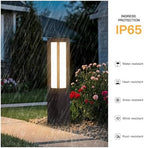 MVBT 31.5" Solar Pathway Lights Outdoor, Dusk to Dawn Landscape Path Lights - Image 3