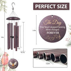 Personalized Guitar Memorial Wind Chimes for Loss of Loved One - Image 3