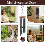 Personalized Firefighter Memorial Wind Chime – Custom Name & Years in Loving Memory Tribute – Remembrance Windchime for Fallen Firefighters – Gift for Firefighter Families & First Responders - Image 2