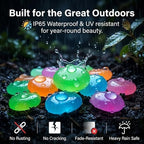 Colorful Glow in the Dark Rocks Luminous Glow Garden Stones Outdoor Glowing at Night Guide Pebbles Gemstone DIY Decorative for Landscaping Aquarium Fish Tank Patio Lawn Yard Ornaments - Image 6