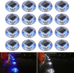VOLISUN Solar Driveway Marker Lights Dock Marine Led Deck Outdoor 16 Pack by VOLISUN