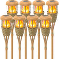 Solar Outdoor Lights, Solar Torch Lights Outdoor Flickering Flame, Outdoor Decorations for Patio Path Yard - 8 Pack by EvelynsunLife