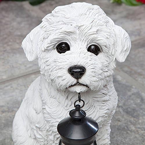 Bits and Pieces Resin Dog Sculpture - Image 2