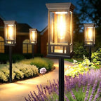 LORRYTE Solar Pathway Lights Outdoor Waterproof, 6 Pack Path Lights by LORRYTE