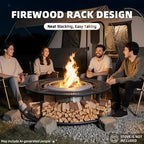 50 Inch Fire Pit Surround Tabletop for Solo Stove Yukon/Bonfire Accessories - Image 6