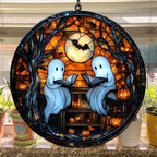 Funny Ghost Halloween Acrylic Suncatcher - Image 4