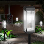 ELECLINK Solar Pathway Lights Outdoor, 6 Pack Upgraded Solar Lights Outdoor Waterproof, Bright Up to 15 Hrs Auto On/Off Garden Light for Yard Patio Lawn Path Walkway Driveway Outside Decor(Cool White) by ELECLINK