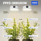 Barrina OG03C Rechargeable Puck Grow Light, 5200mAh, 4000K, 2 Packs, White - Image 6