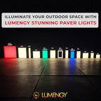 LUMENGY Paver Light 9x9 Inch (8.85x8.85), 2700K Warm White, Glare-Free Brick Lighting for Driveways, Walkways, Pool Decks and Patios, 12V Hardwired, IP67 Waterproof, Drive-Over Rated - Image 4