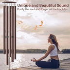 68” Large Wind Chimes for Outside Deep Tone, Bronze WindChimes for Women Mom Grandma, Memorial Sympathy Wind Chime for Loss of Loved One - Image 6