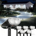 Linkind Solar Spotlights Outdoor Waterproof Dusk to Dawn Cool White 6 Pack by Linkind