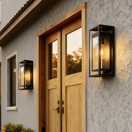 15" Outdoor Wall Lights 2 Pack Large Exterior Lighting Fixtures - Image 6
