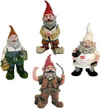 Gardener Gnome Holding a Watering Can and Garden Tool Bag Home & Garden Gnome Statue 21" H - Image 6
