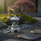 Resin Pagoda Lantern, 1 PC - Image 3