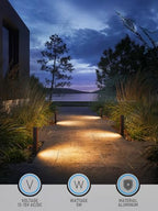 LEONLITE 4-Pack 5CCT Low Voltage Landscape Lights, 12-24V, ETL, IP65 - Image 4