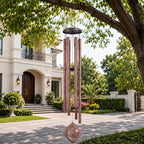 65" Extra Large Wind Chimes for Outside 6 Tubes Thick Bold Copper Aluminum - Image 7
