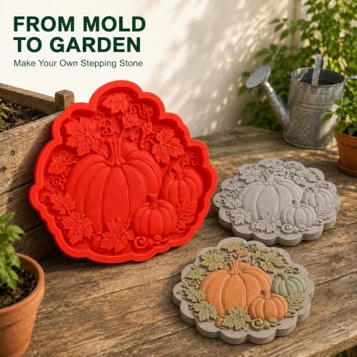 Outdoor Sunflower Stepping Stone Mold for Concrete - Image 2
