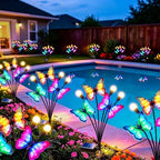 VOOKRY Solar Lights,Butterfly Firefly Swaying Realistic Fluttering Motion - Image 5