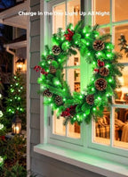 Minetom 4 Pack Solar-Christmas-Lights-Outdoor, Total 157FT, 400 LEDs - Image 4