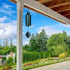 Woodstock Wind Chimes Heroic Windbell Wind Chimes for Outside, 40" Green Large Windchime for Outdoor Garden, Patio, Porch Wind Bell, Deep Tone Sound - Image 2