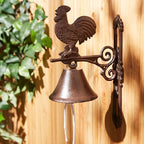 Rooster Cast Iron Bell Rooster, 7.56x4.92x13.19" - Image 7