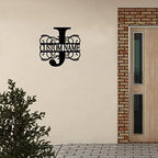 Metal Sign J Custom Name Initial Letter Monogram Customized Steel Metal Wall Art Artwork Sign Large Distressed Metal Business Sign Decorations for Porch Man Cave Farmhouse 24 Inch - Image 6