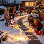 Christmas Solar Kettle Lights, Garden Lawn Decorative Lights - Image 2