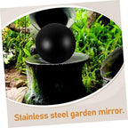 LIFKOME Stainless Steel Gazing Ball Decorative Globe for Garden Lawn - Image 4