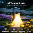 Solar Fence Lights Outdoor Waterproof, Fence Lights Solar Powered 16 Pack - Image 3