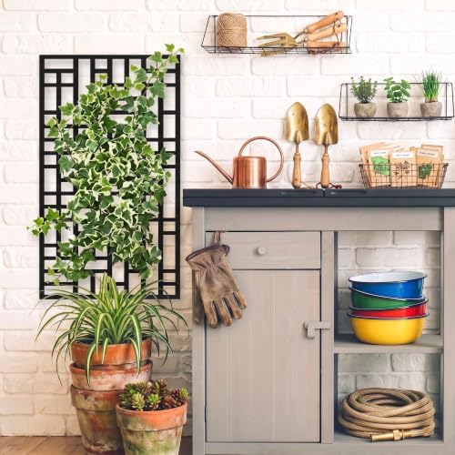 Large Wall Trellis for Indoor Outdoor Climbing Plant, 37×16.5×1.6in - Image 7