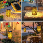 Mothers Day Gifts Cardinal Solar Lanterns Outdoor Waterproof with Shepherd Hook,Cardinal Gifts for Women,Men,Metal Solar Garden Lights for Yard,Patio,Lawn,Tabletop,Pathway,Landscape,Garden - Image 6
