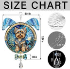 Yorkshire Terrier Dog Ears Wind Spinner, Yorkshire Terrier Wind Spinner Hanging for Yard and Garden (Yorkshire Terrier) - Image 2
