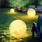 16 RGB Colors Orb Light, Solar Balls Lights for Outside, LED Ball Light, Creativity Orb Lamp, Light Up Ball for Swimming Pool, Back Yard, Garden(15.75in) - Image 6