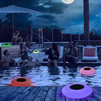 GEEDIAR Floating Pool Lights Solar Swimming Pool Light with 16 Color Changing Outdoor Decorations Light Waterproof LED Lights for Patio,Garden and Pool… - Image 6