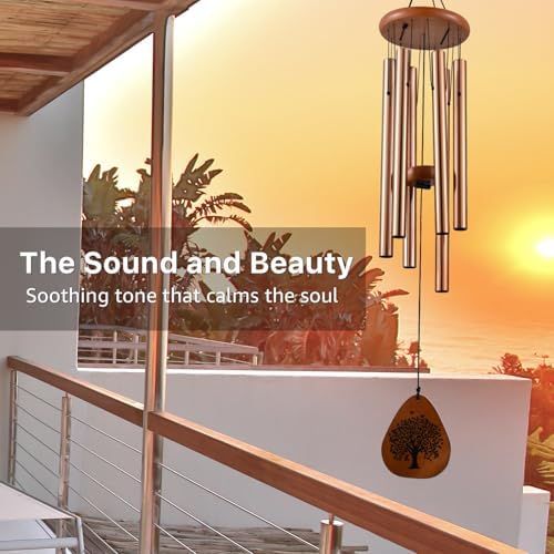 Memorial Sympathy Wind Chimes Gifts, Sympathy Gifts for Loss of Loved One - Image 5