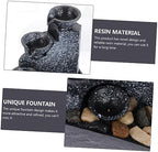 Artificial Water Fountain Battery Operated Portable Table Top Fountain Indoor Outdoor Decor for Home Office Hotel - Image 3