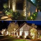 SUNTHIN Outdoor Landscape Lighting, 12 Pack LED Spot Lights Kit, Warm White - Image 6