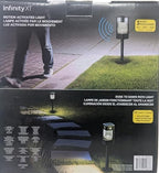 Infinity X1 Solar Path & Motion Security Lights (2-Pack) – 500 Lumens Motion Activated, 50 Lumens Dusk-to-Dawn, IPX4 Weatherproof, 360° Detection, Outdoor LED Stake Lights for Yard, Walkway & Garden - Image 3