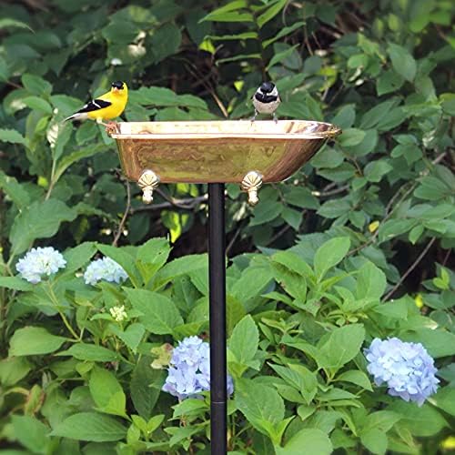Pure Copper Bird Bath, Featuring Clawfoot Bathtub Design - Polished Copper by Good Directions - Image 4