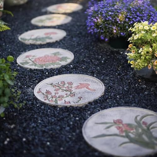 Garden Stepping Stones - Outdoor Landscape Stepping Stones for Courtyard Decoration and Lawn Paving - Image 7